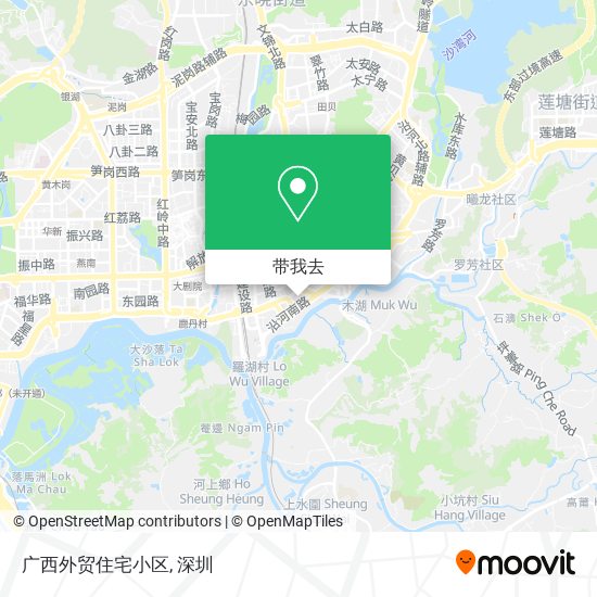 广西外贸住宅小区地图