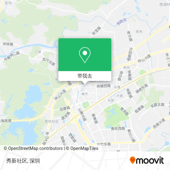 秀新社区地图