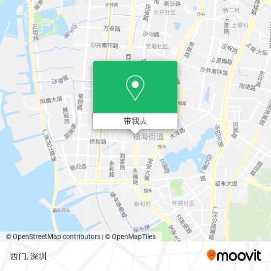 西门地图