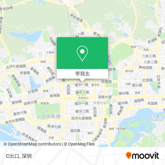 C出口地图
