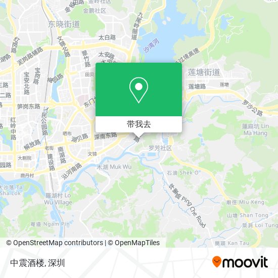 中震酒楼地图