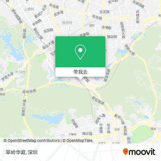 翠岭华庭地图