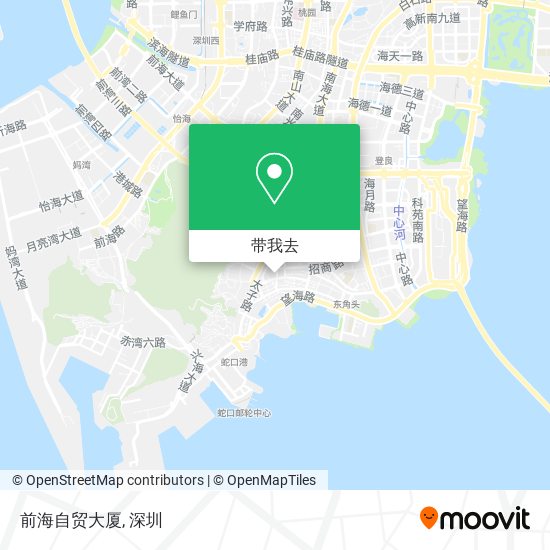 前海自贸大厦地图