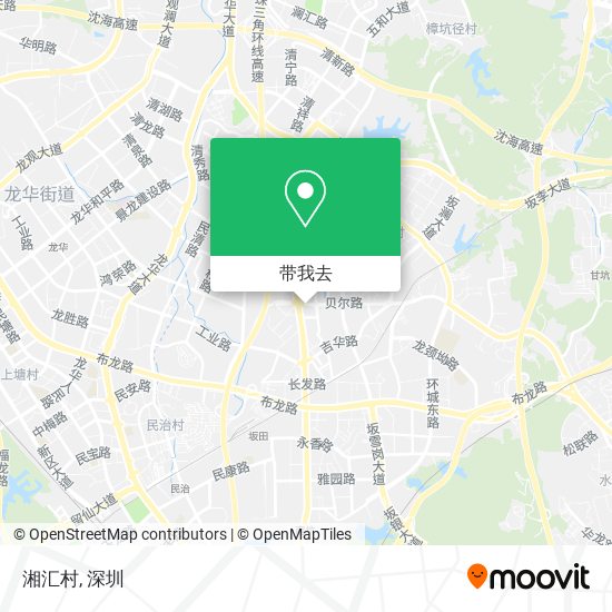 湘汇村地图