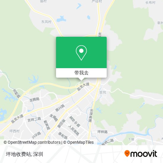 坪地收费站地图