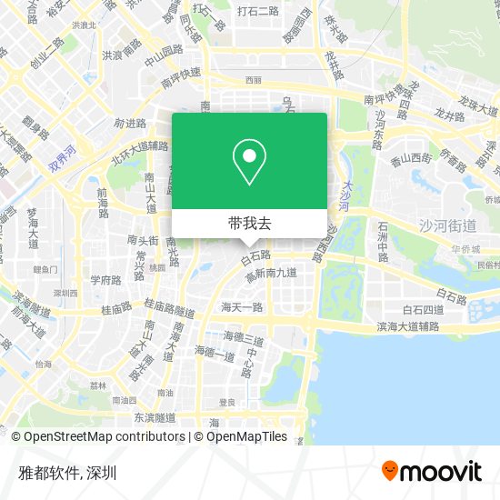 雅都软件地图