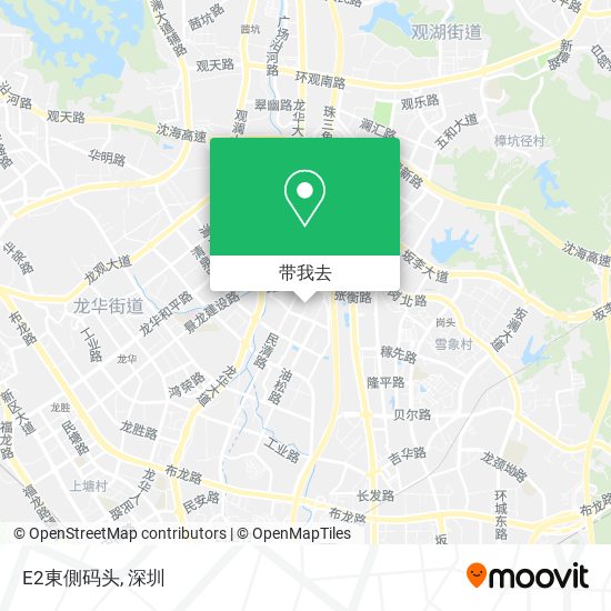 E2東側码头地图