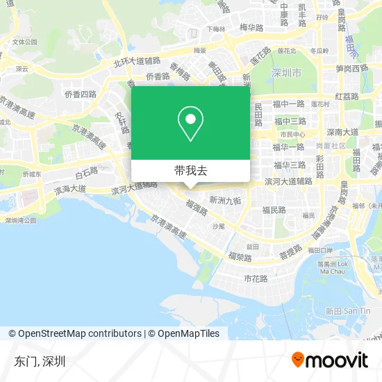 东门地图