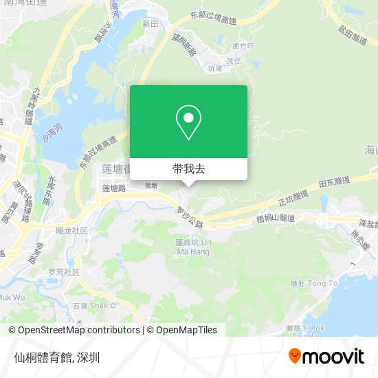 仙桐體育館地图