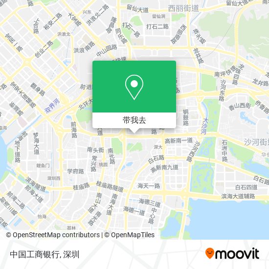 中国工商银行地图