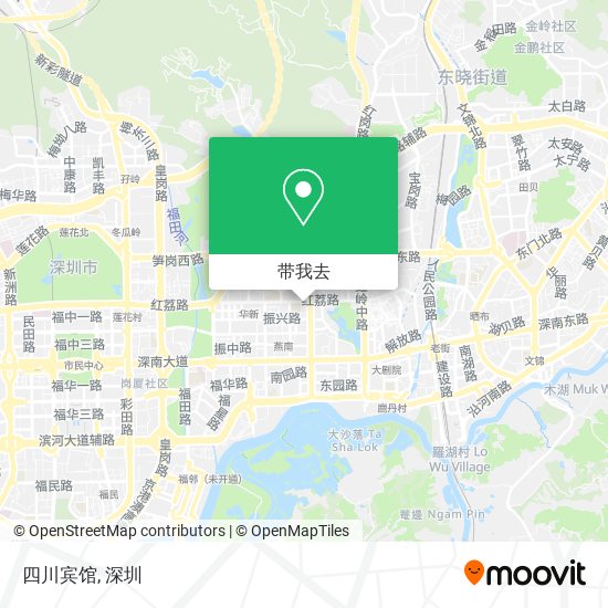 四川宾馆地图