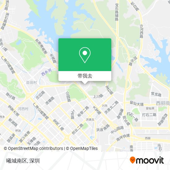 曦城南区地图