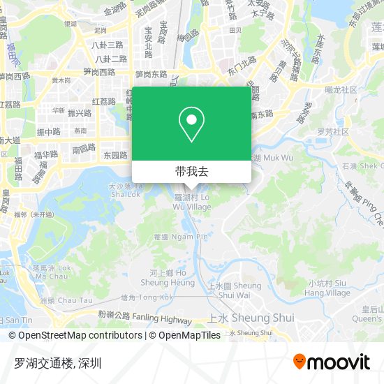 罗湖交通楼地图