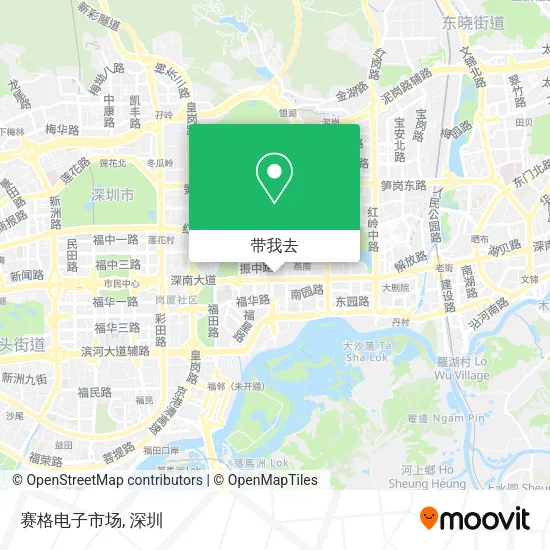 赛格电子市场地图