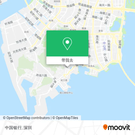 中国银行地图
