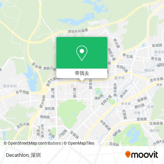 Decathlon地图