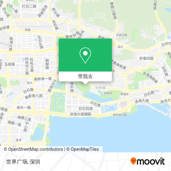 世界广场地图