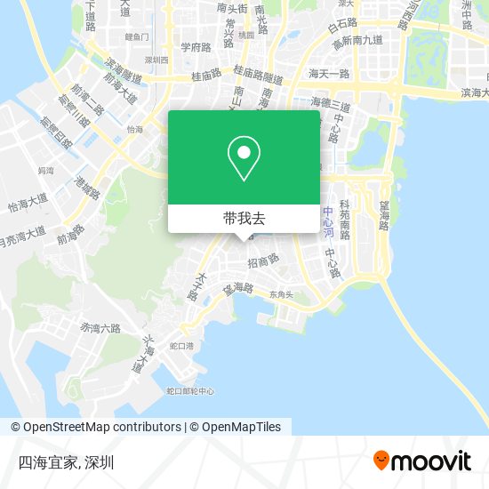 四海宜家地图