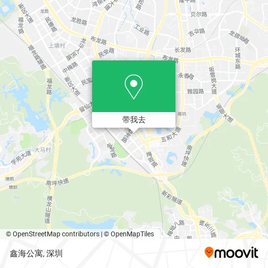 鑫海公寓地图