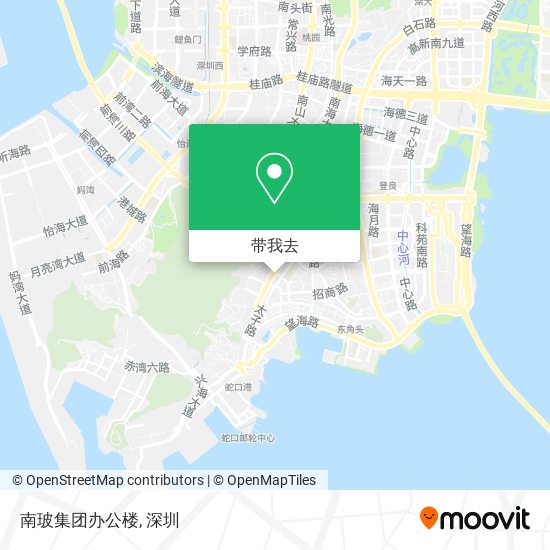 南玻集团办公楼地图