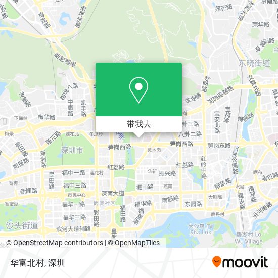 华富北村地图