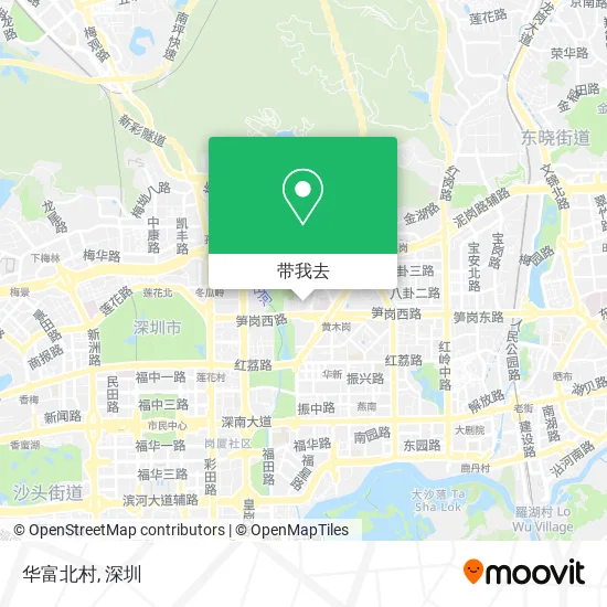 华富北村地图