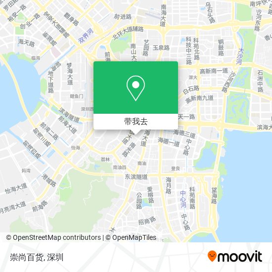 崇尚百货地图
