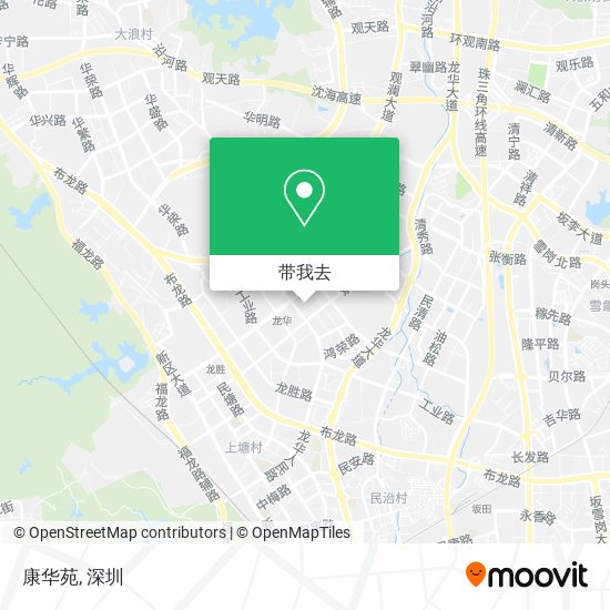 康华苑地图