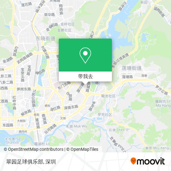 翠园足球俱乐部地图
