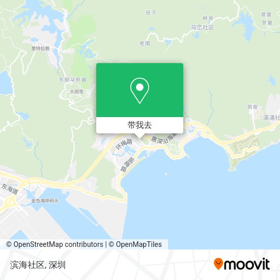 滨海社区地图