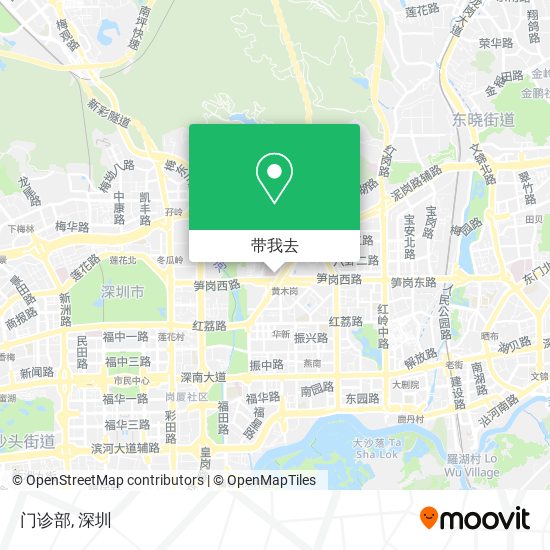 门诊部地图