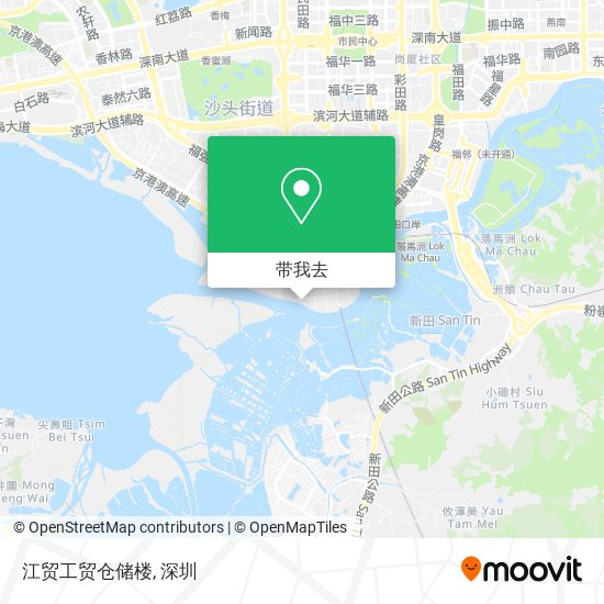 江贸工贸仓储楼地图