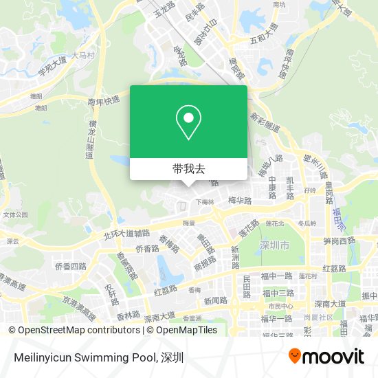 Meilinyicun Swimming Pool地图