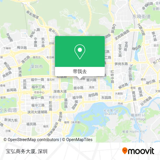 宝弘商务大厦地图