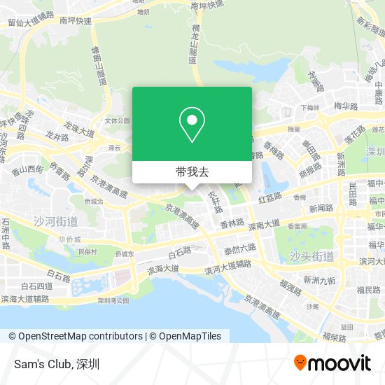 Sam's Club地图