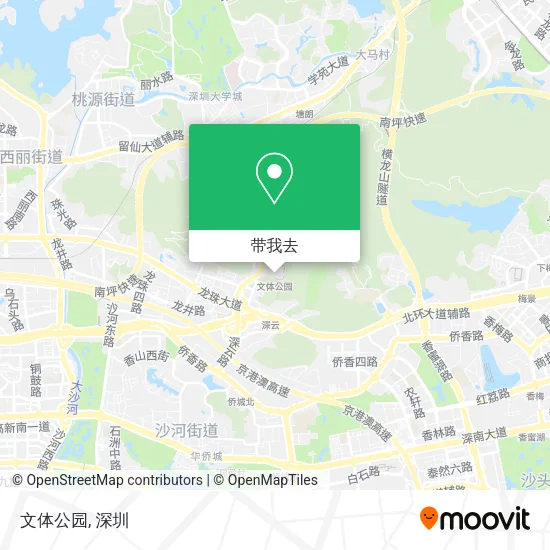 文体公园地图
