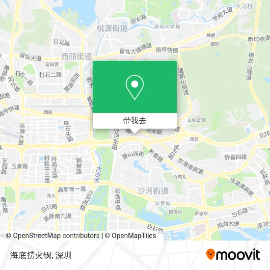 海底捞火锅地图