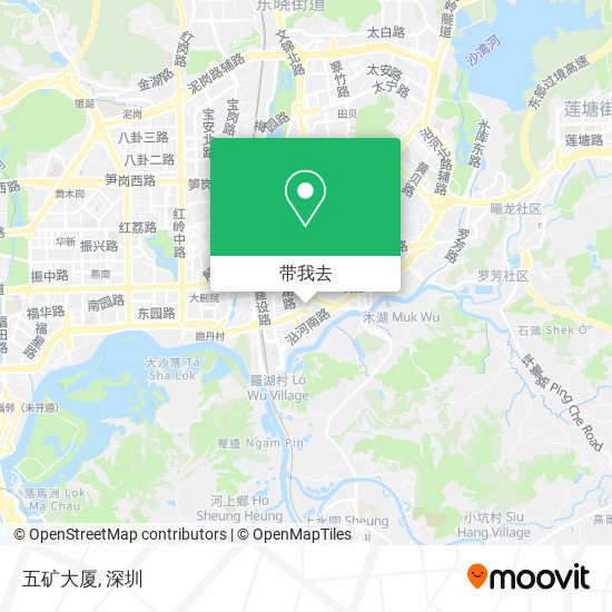 五矿大厦地图