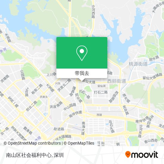 南山区社会福利中心地图