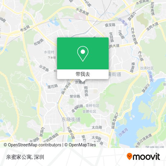 亲蜜家公寓地图