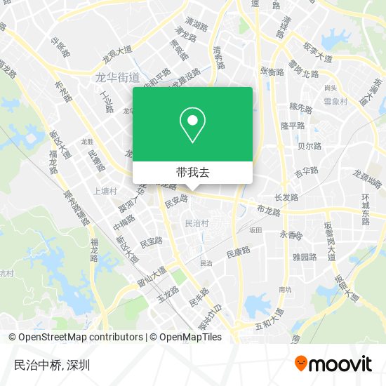 民治中桥地图