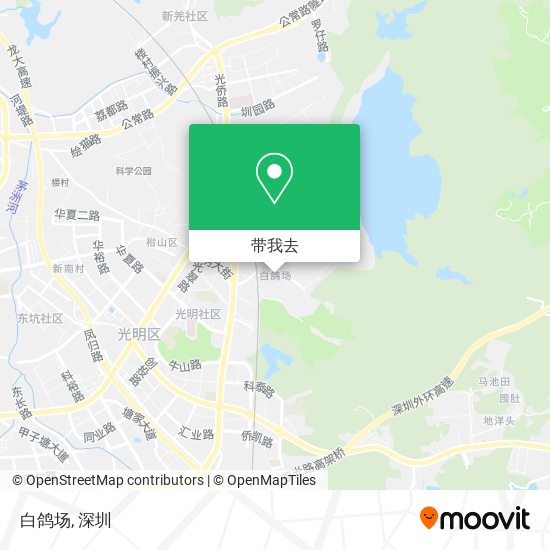 白鸽场地图