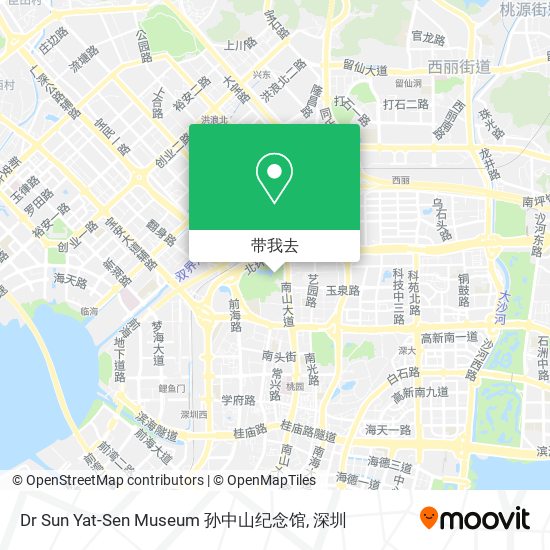 Dr Sun Yat-Sen Museum 孙中山纪念馆地图