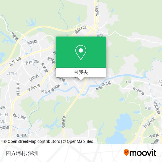 四方埔村地图