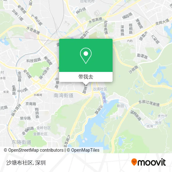 沙塘布社区地图