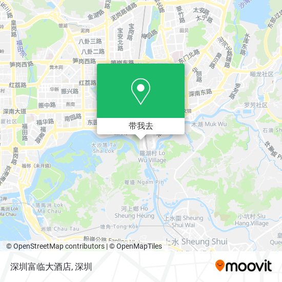 深圳富临大酒店地图