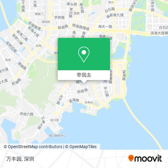 万丰园地图