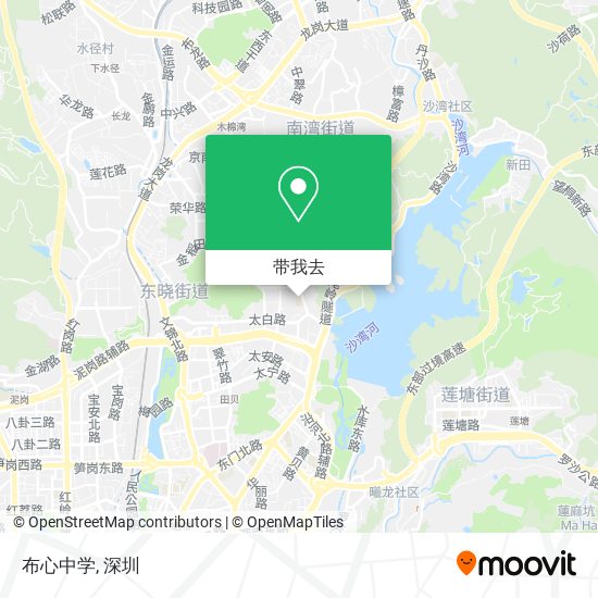 布心中学地图