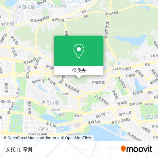 安托山地图