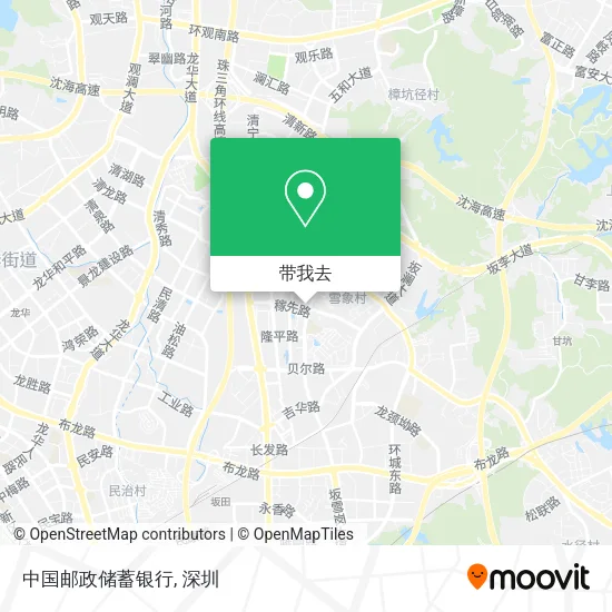 中国邮政储蓄银行地图